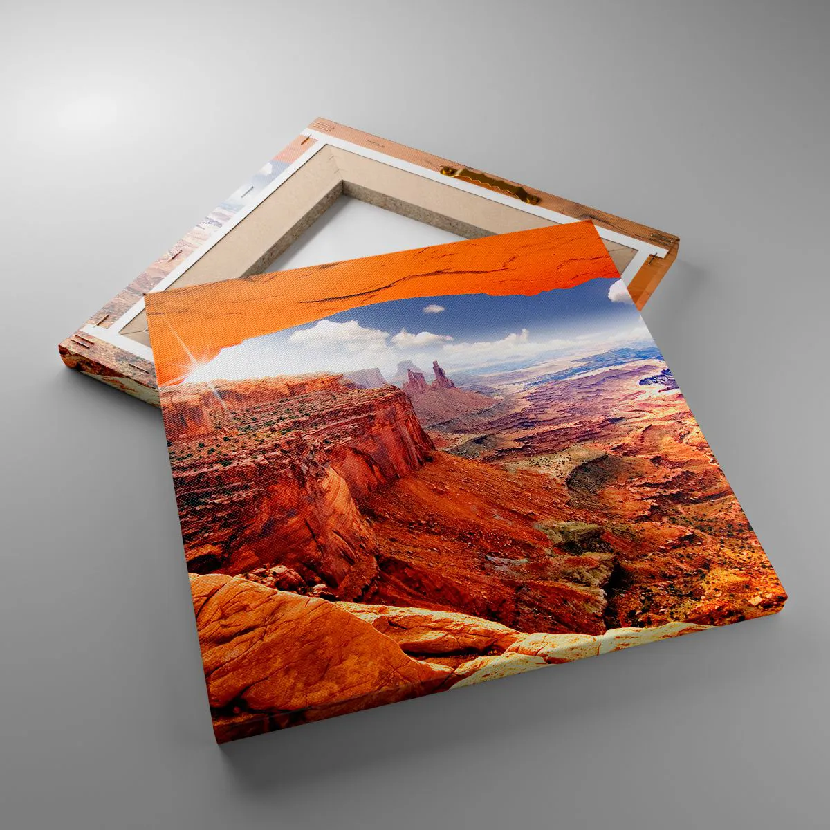 Canvastavla - Bild på duk - Skapat av naturen - 30x30 cm