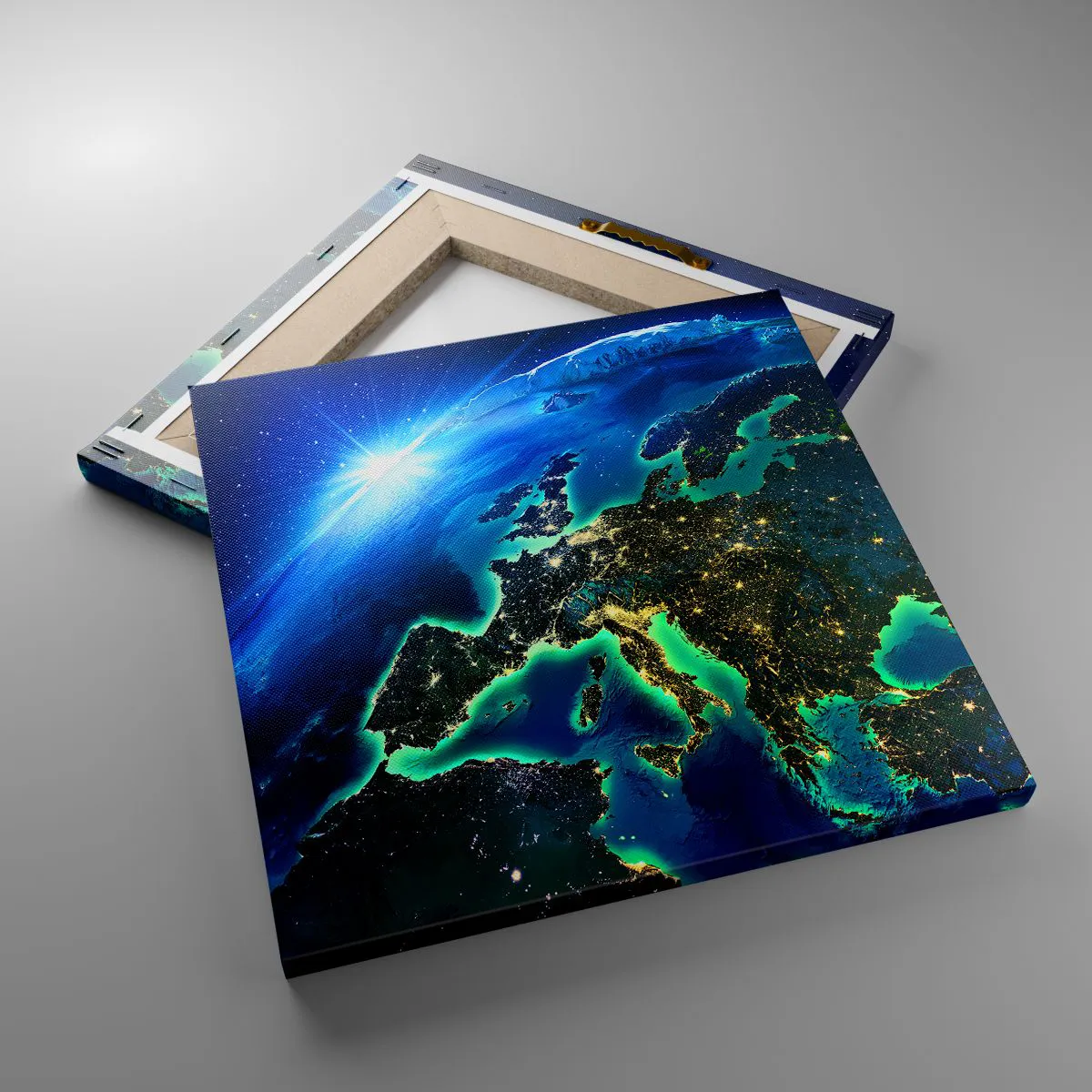 Vászonkép - Ragyogó Európa - 30x30 cm