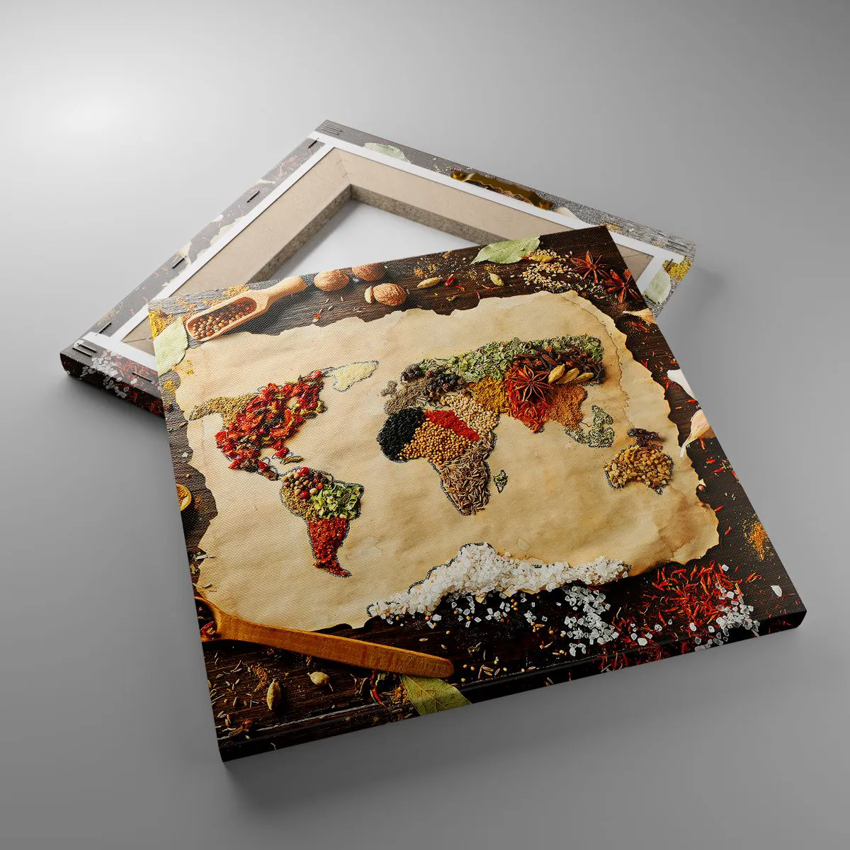 Obraz na plátně - Všechny chutě světa - 30x30 cm