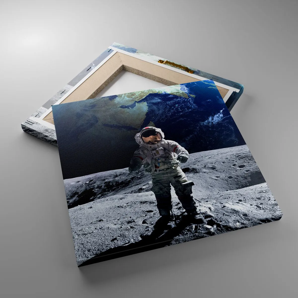 Impression sur toile - Image sur toile - Salutations de la lune - 30x30 cm