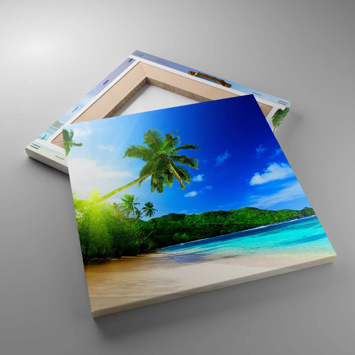 Obraz na płótnie - Łagodny dotyk tropików - 30x30 cm