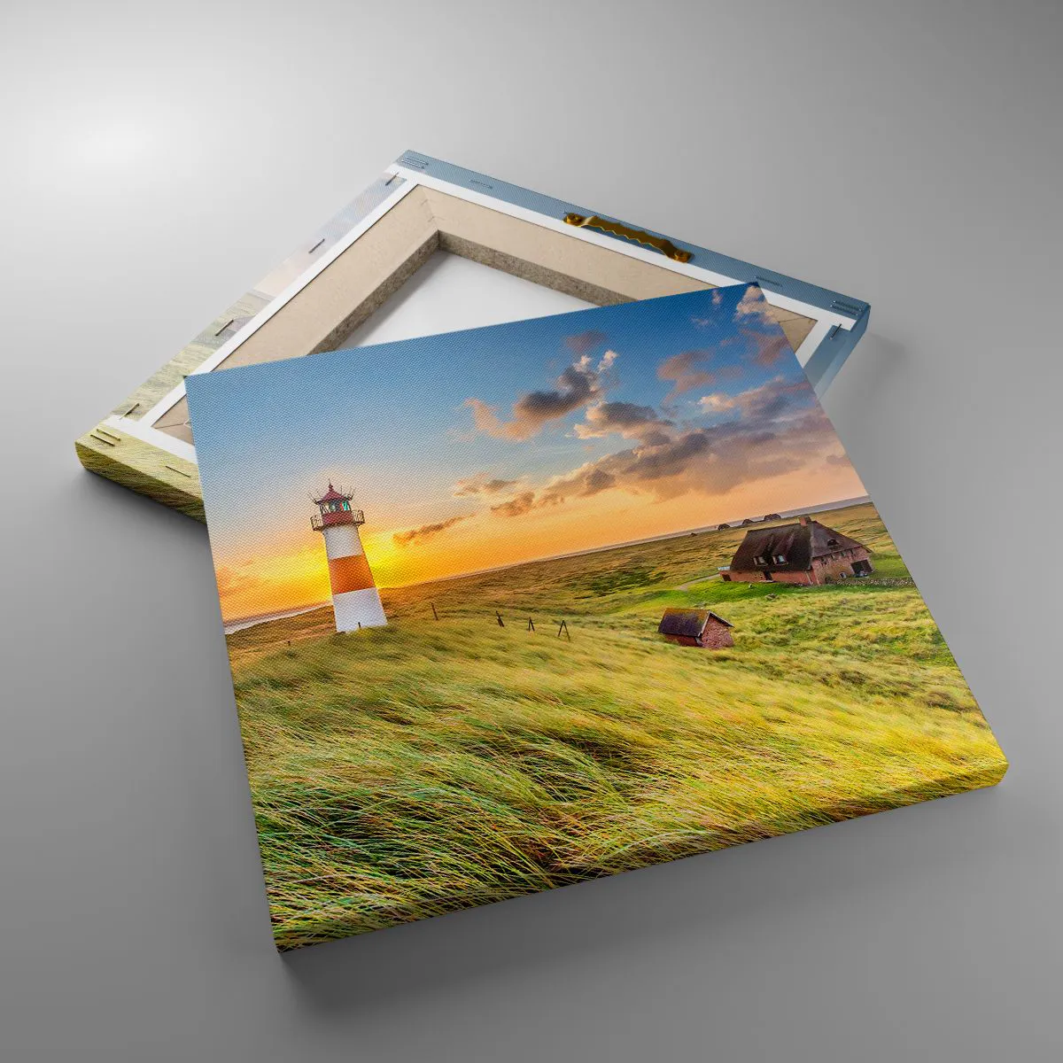 Impression sur toile - Image sur toile - Entre les vagues - 30x30 cm