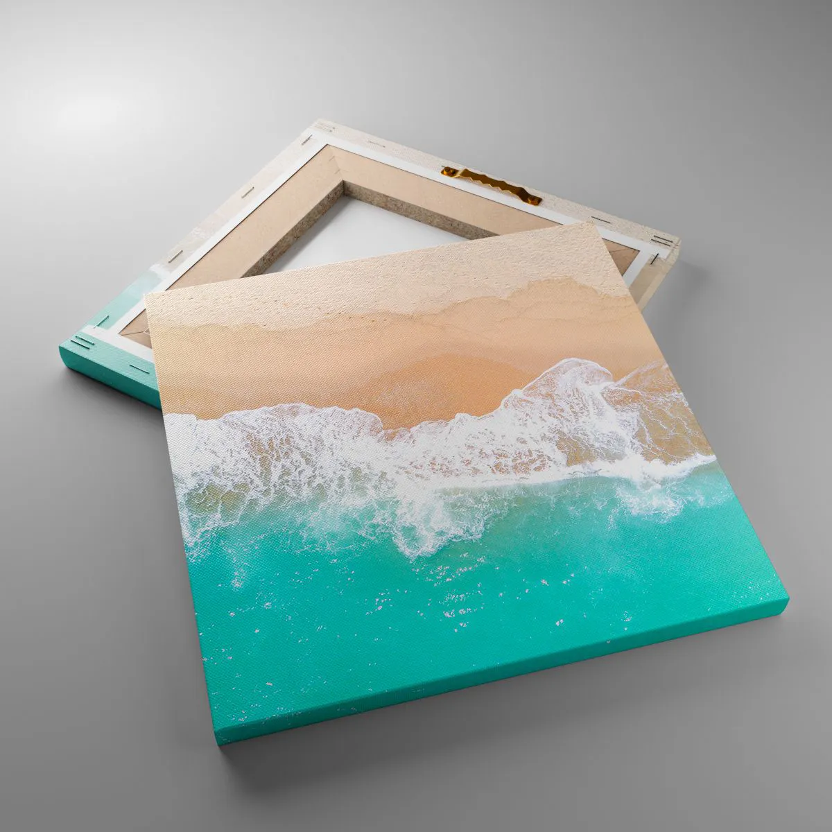 Quadro su tela - Stampe su Tela - Un tocco carezzevole - 30x30 cm