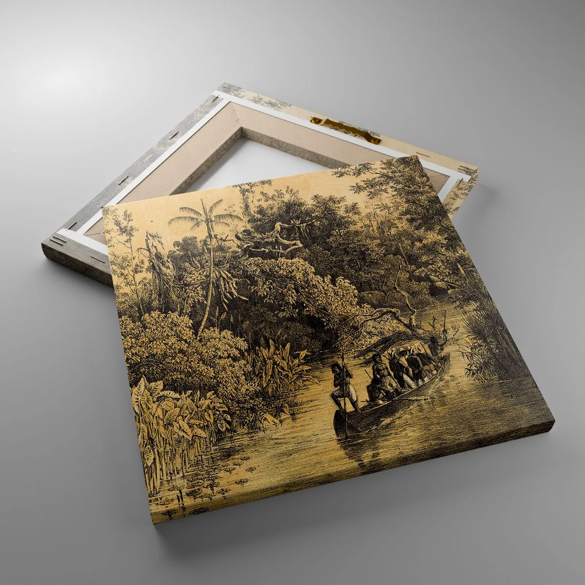 Vászonkép - Expedíció a forráshoz - 30x30 cm