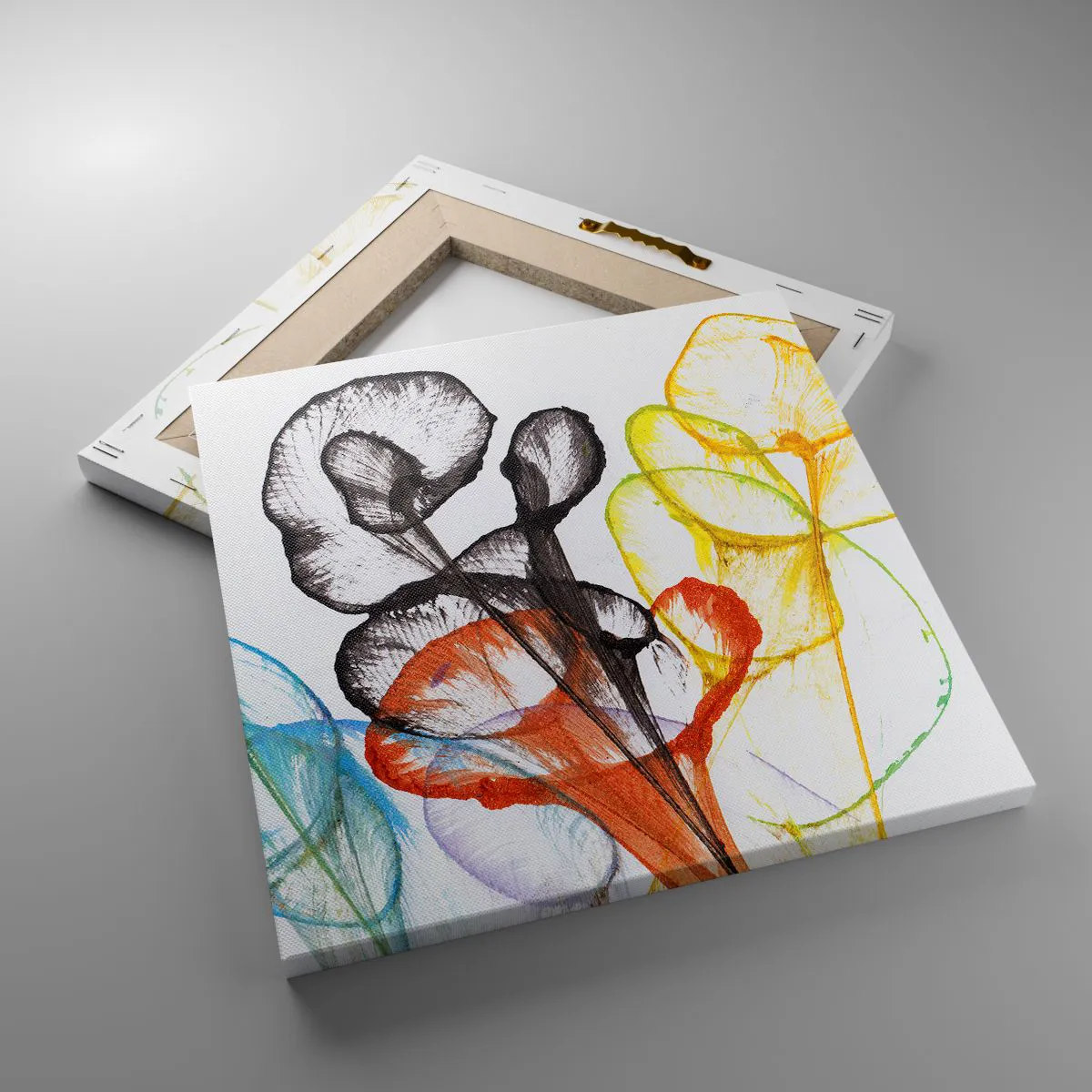 Canvas picture - Flowers with a Soul - 30x30 cm