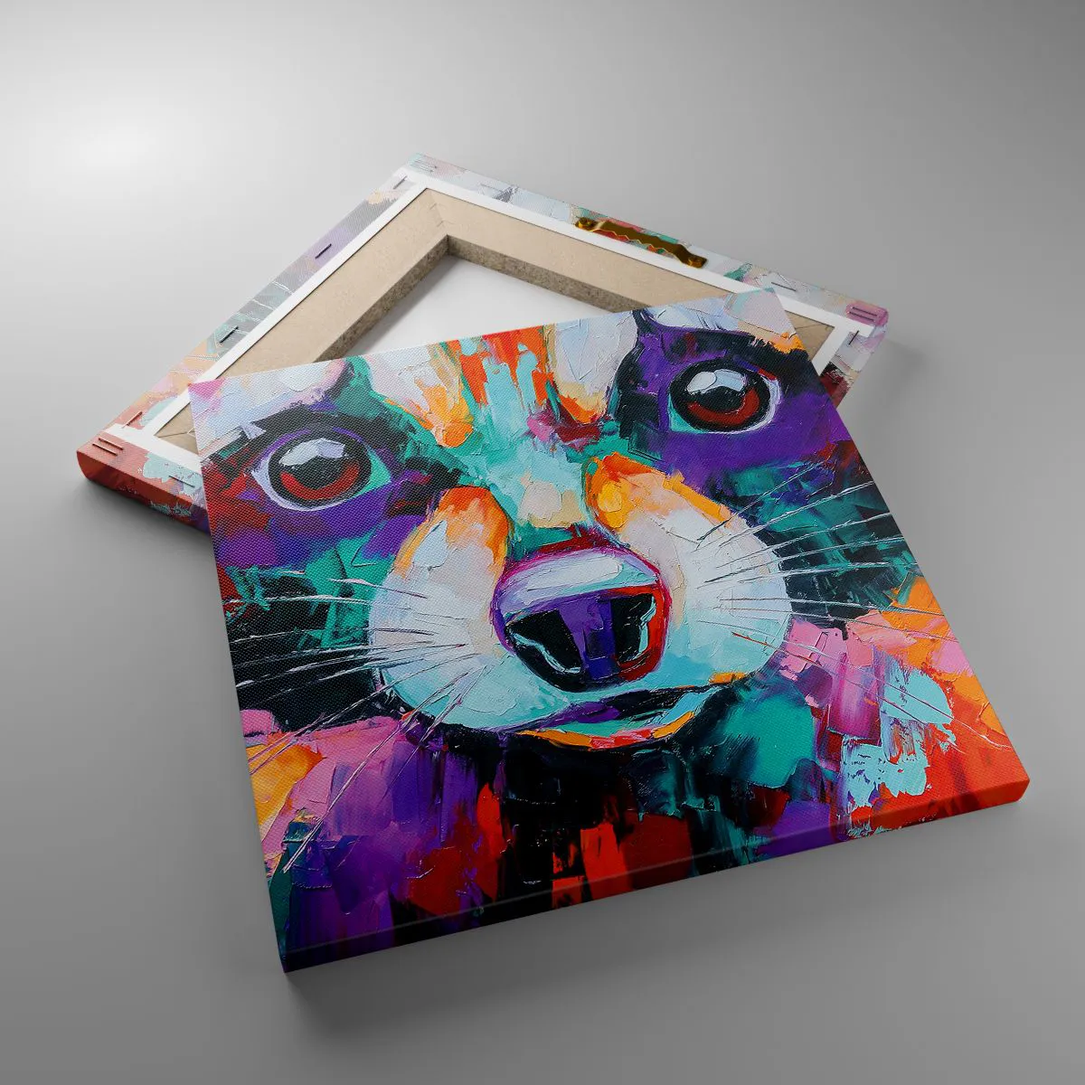 Obraz na płótnie - Tylko dobre emocje - 30x30 cm