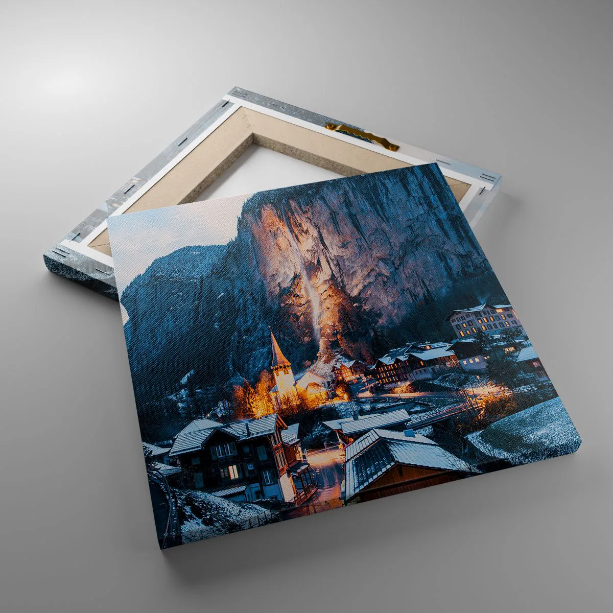 Vászonkép - A tél ragyogó szelleme - 30x30 cm