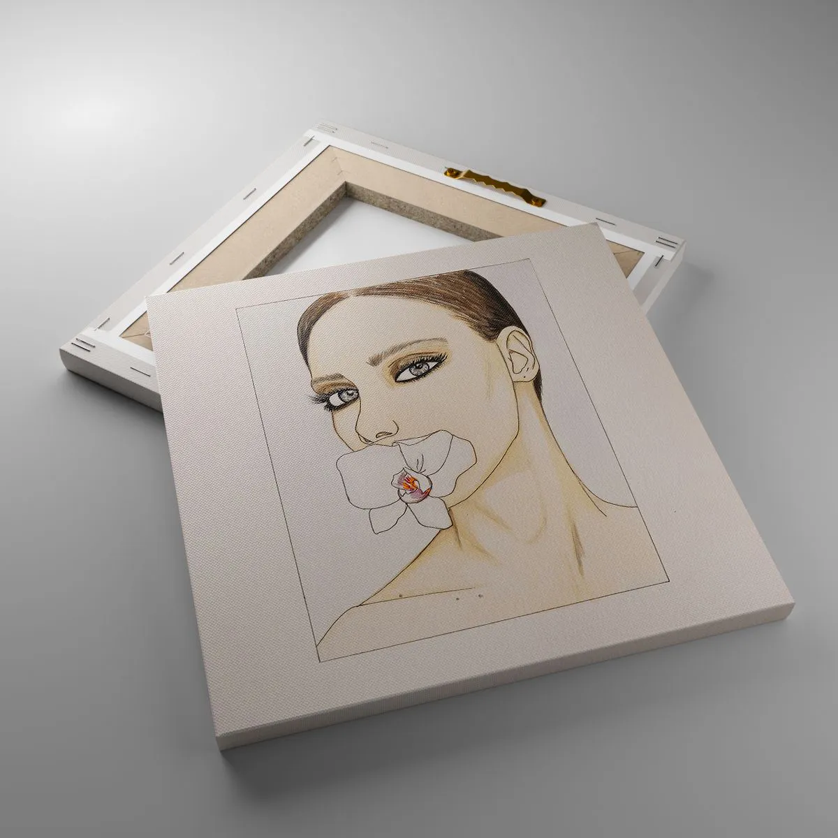 Canvas picture - Symbol of Elegance and Beauty - 30x30 cm