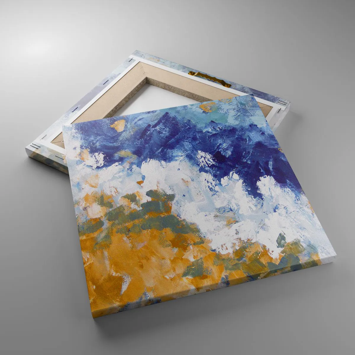 Cuadro sobre lienzo - Impresión de Imagen - Danza de los elementos - 30x30 cm