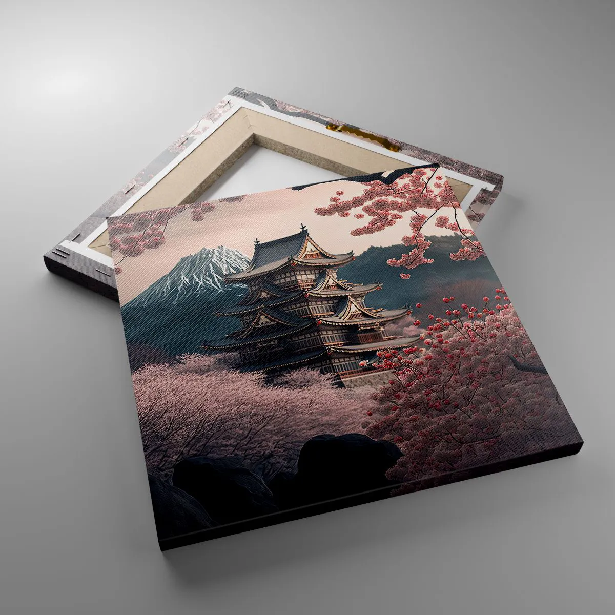 Canvas picture - Land of Cherry Blossoms - 30x30 cm