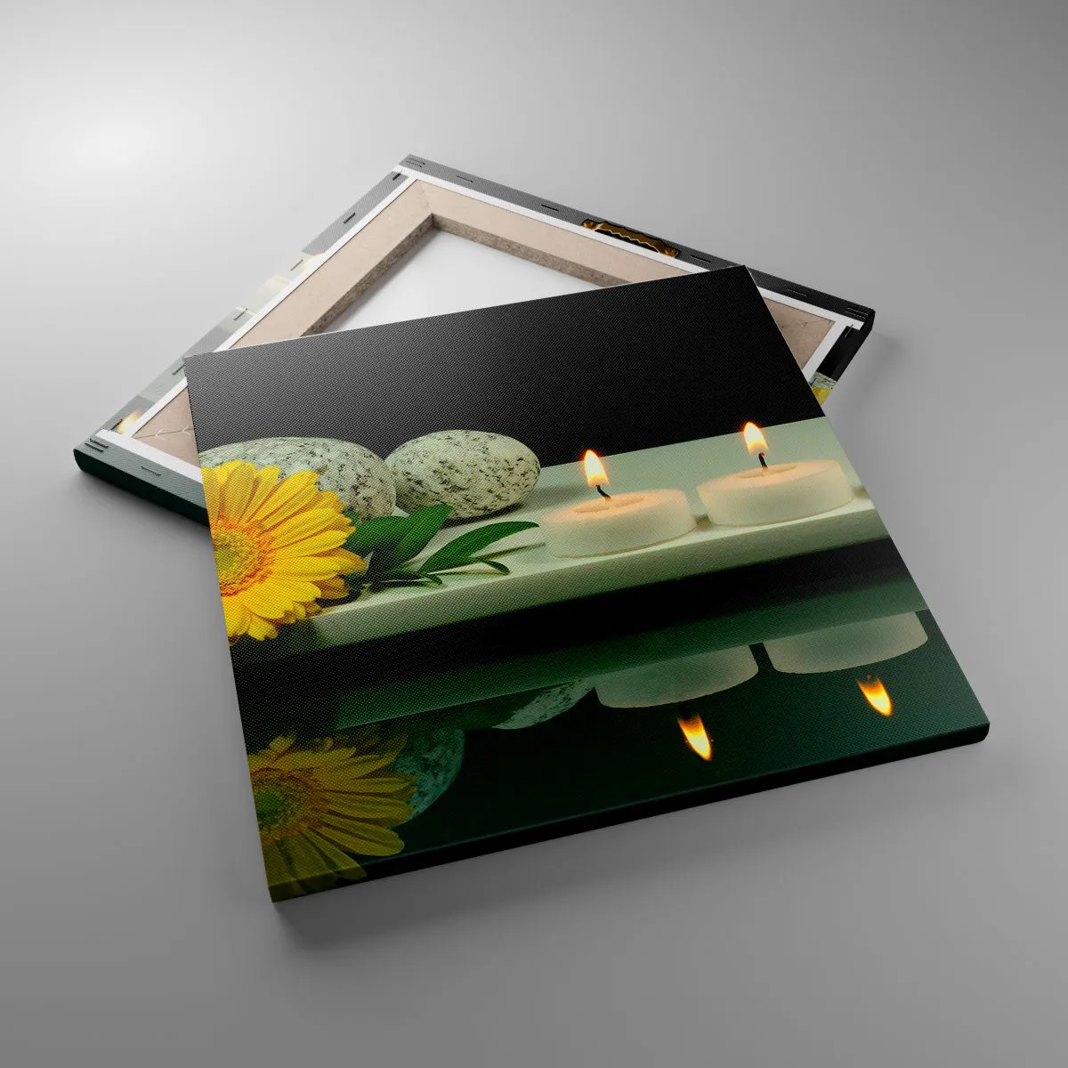 Obraz na płótnie - Ukojenie zmysłów - 40x40 cm