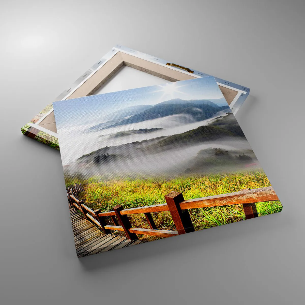 Lærredstryk - Billede på lærred - Vævet mod blænding og tåge - 40x40 cm