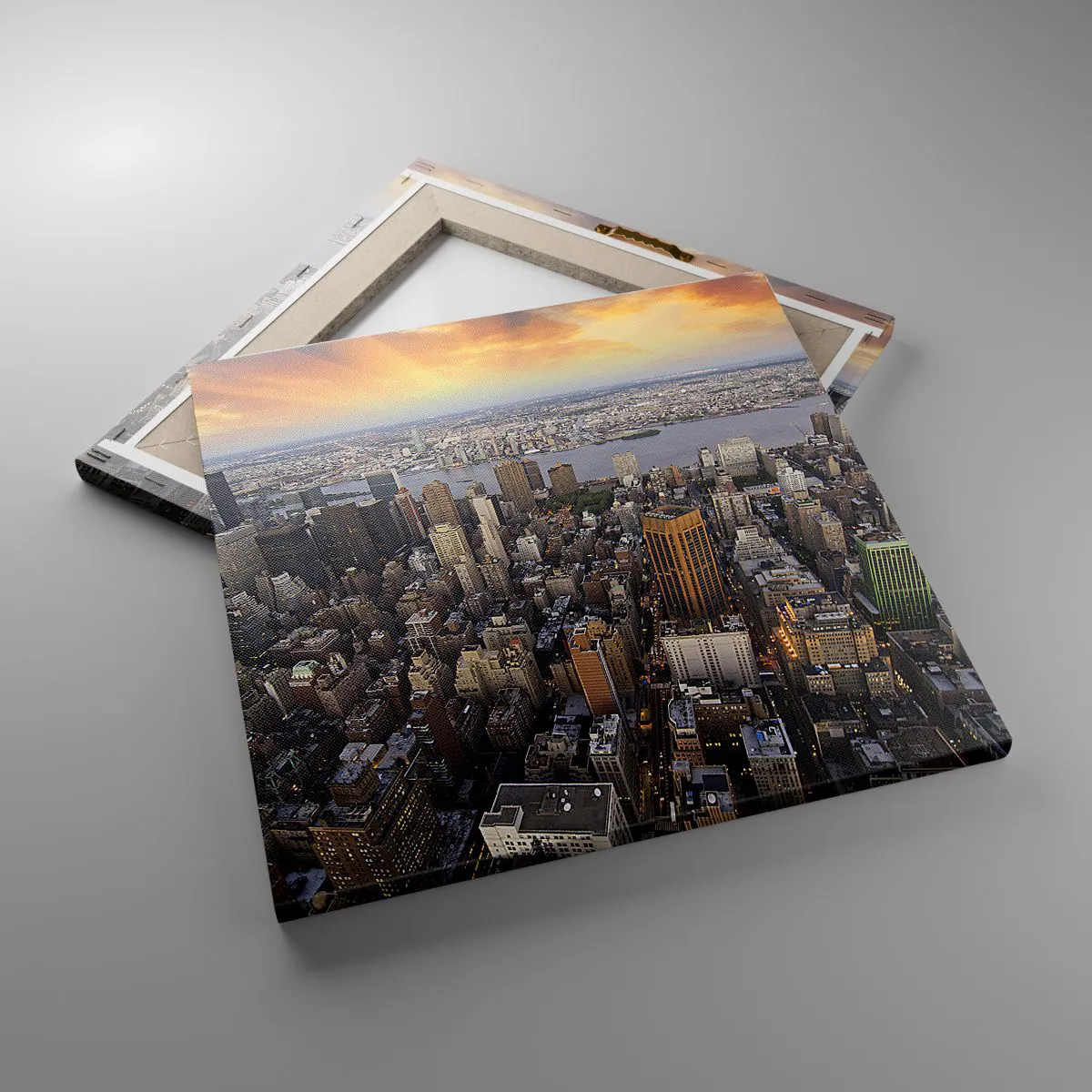 Tablou pe pânză - Inima care bate în timpul nostru - 40x40 cm