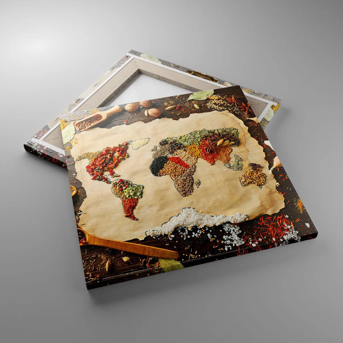 Tablou pe pânză - Toate gusturile lumii - 40x40 cm