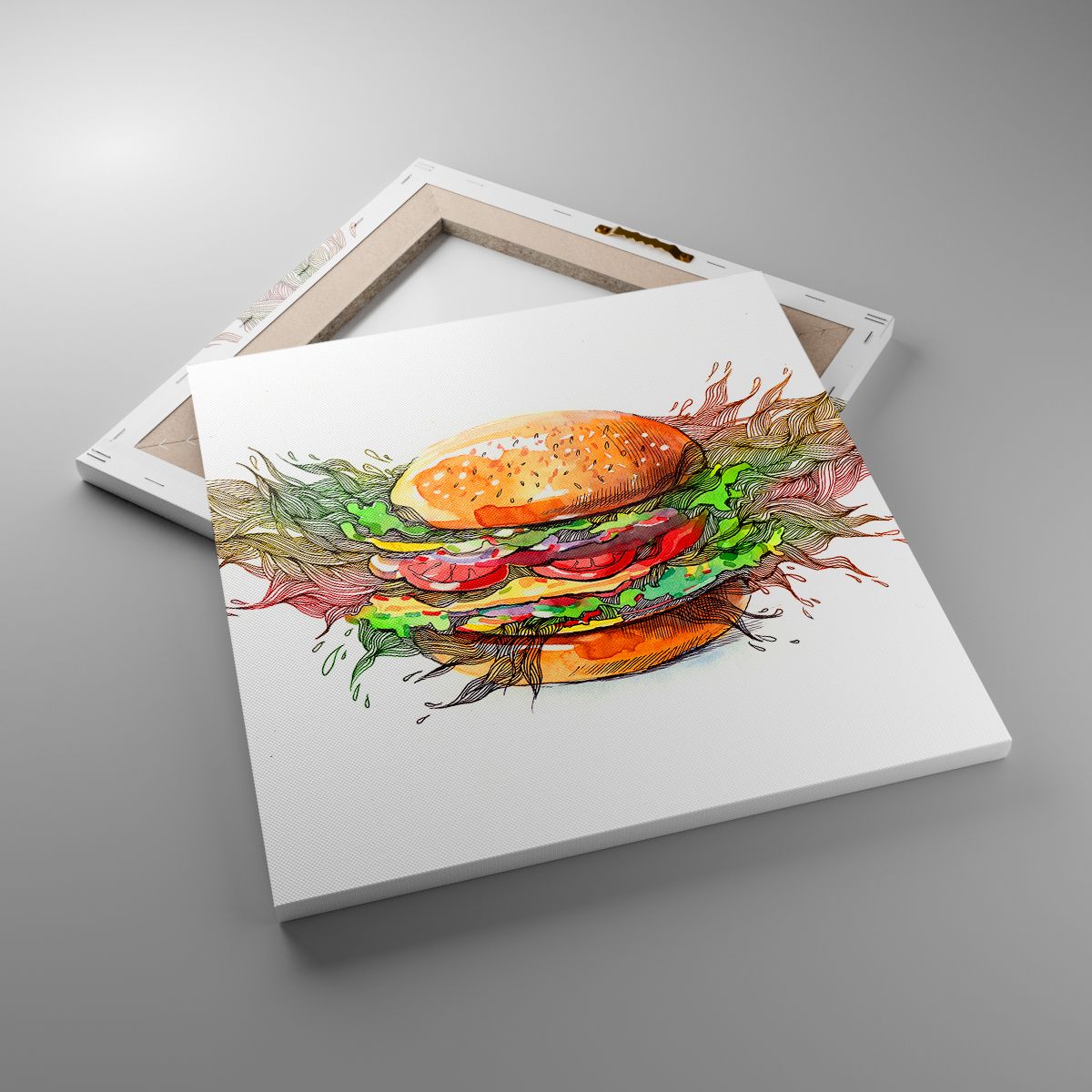 Obrazy Gastronomia, Obrazy Hamburger, Obrazy Kulinaria, Obrazy Kuchnia, Obrazy Fast Food