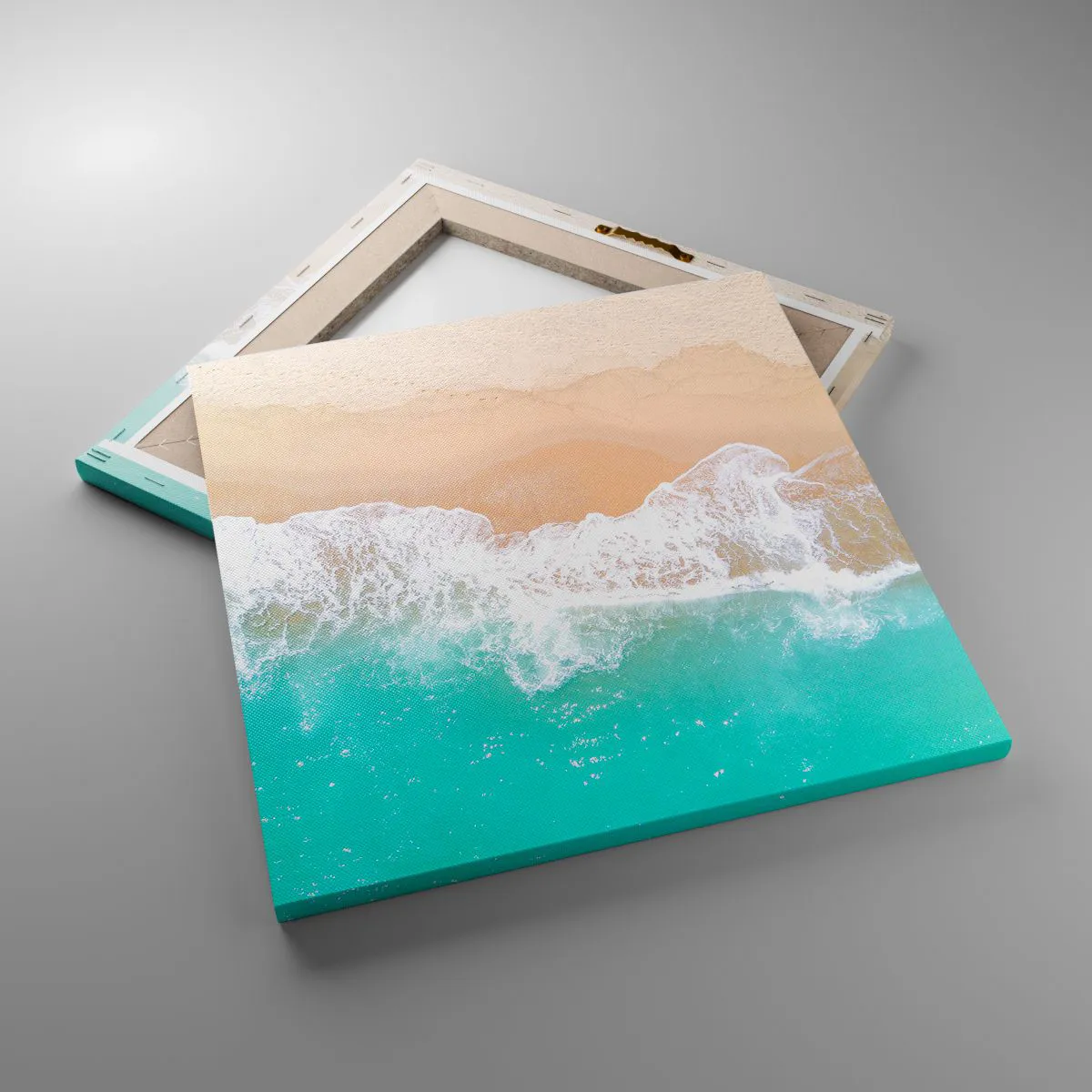 Quadro su tela - Stampe su Tela - Un tocco carezzevole - 40x40 cm