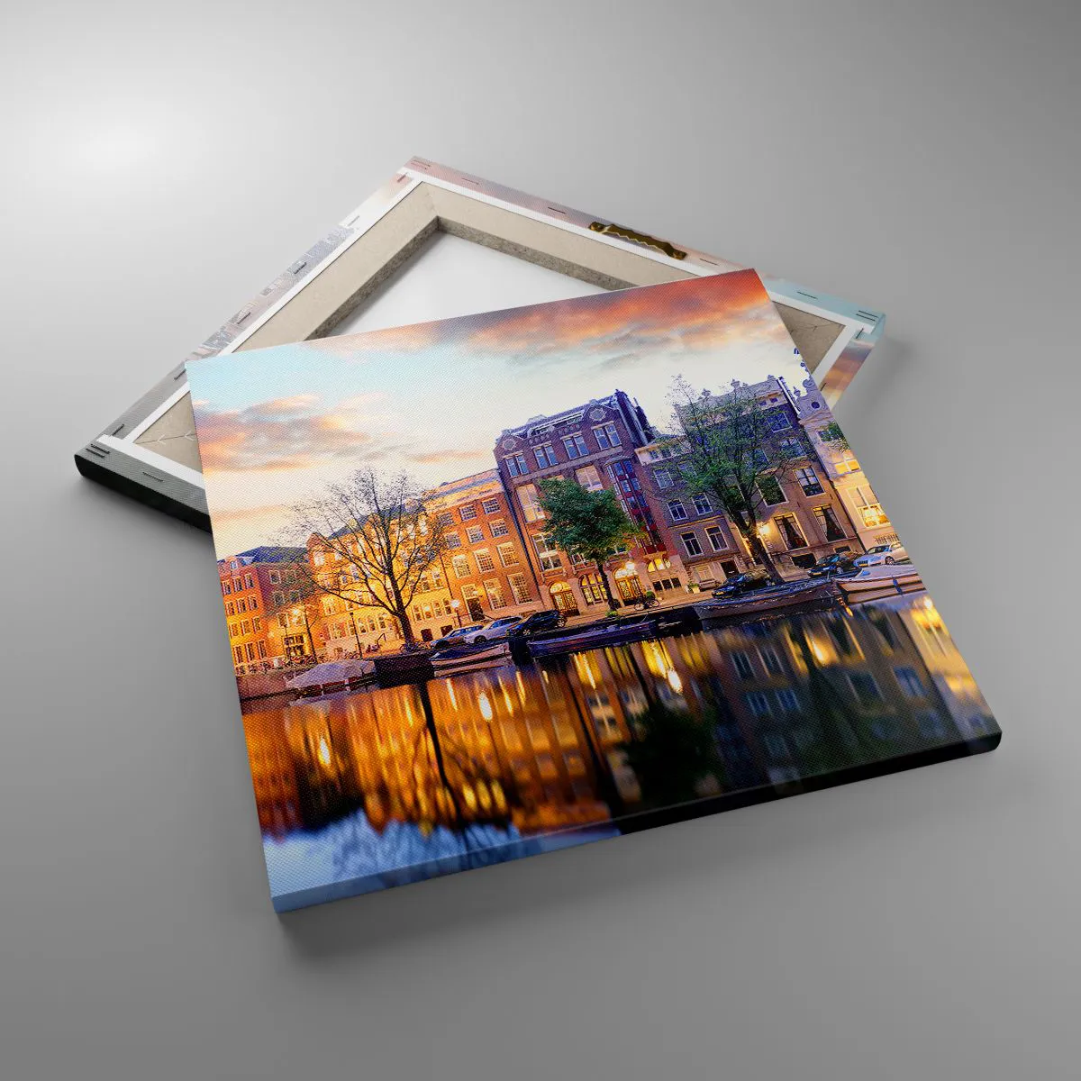 Quadro su tela - Stampe su Tela - Bellezza olandese riservata e tranquilla - 40x40 cm