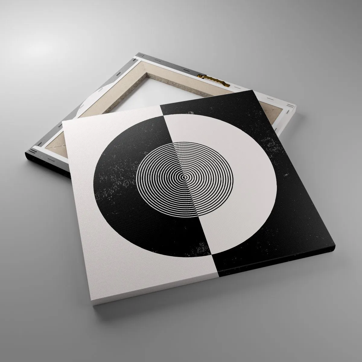 Quadro su tela - Stampe su Tela - Armonia in bianco e nero - 40x40 cm