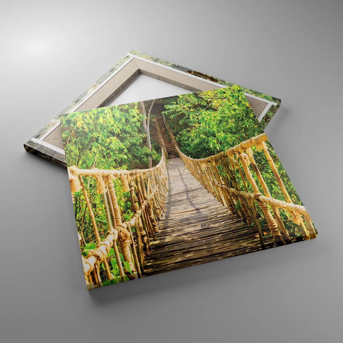 Impression sur toile - Image sur toile - Suspendu dans la nature - 40x40 cm