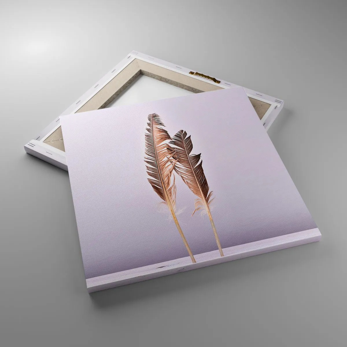 Lærredstryk - Billede på lærred - Mod intetheden - 40x40 cm