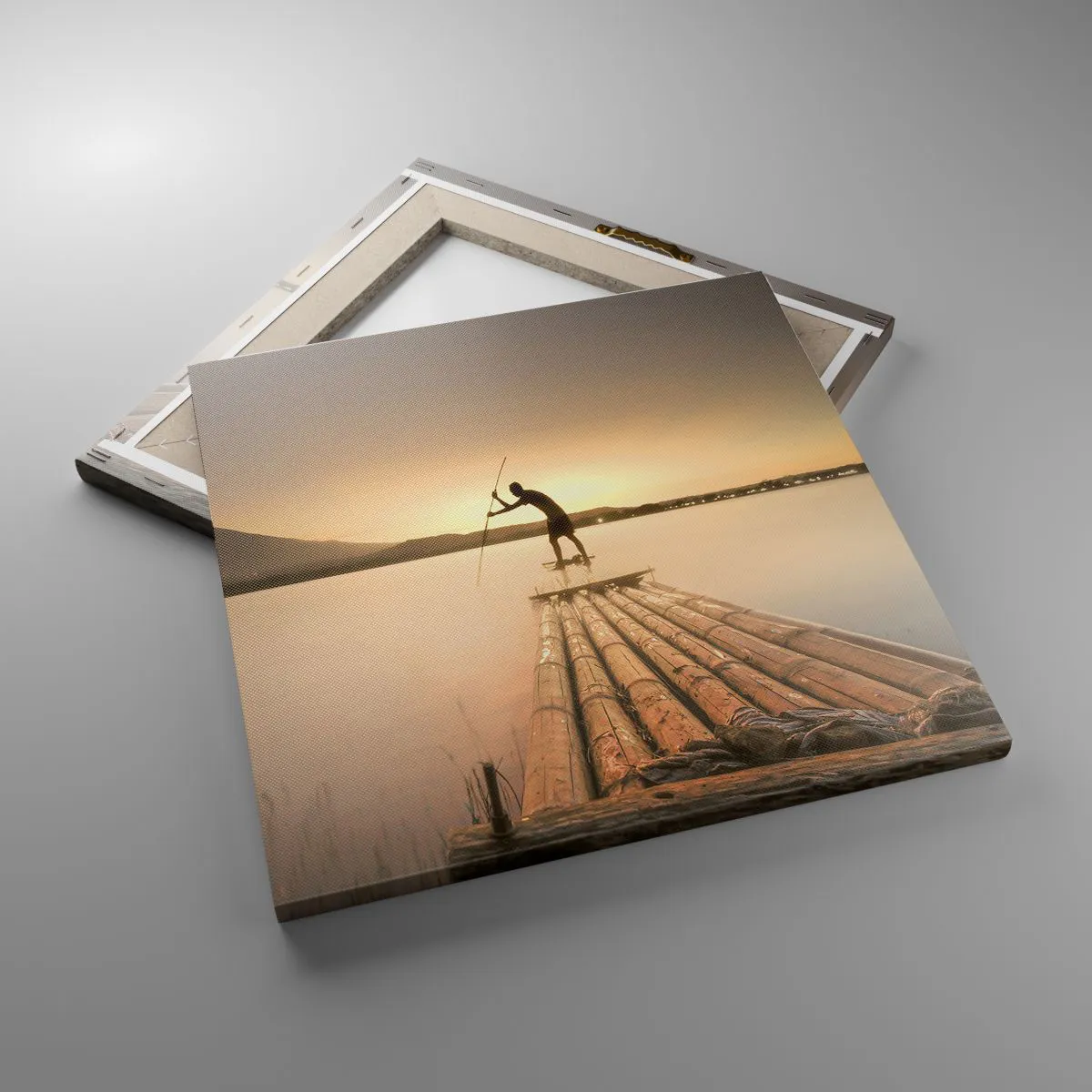 Lærredstryk - Billede på lærred - Før du hviler - 40x40 cm