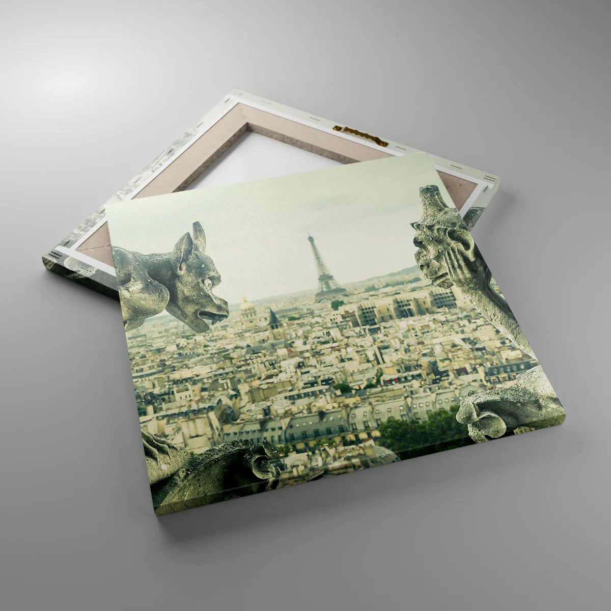 Vászonkép - Párizsi csevegés - 40x40 cm