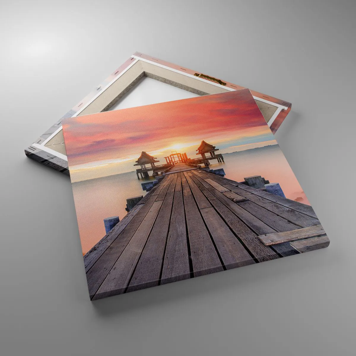 Vászonkép - Nyugat keleten - 40x40 cm