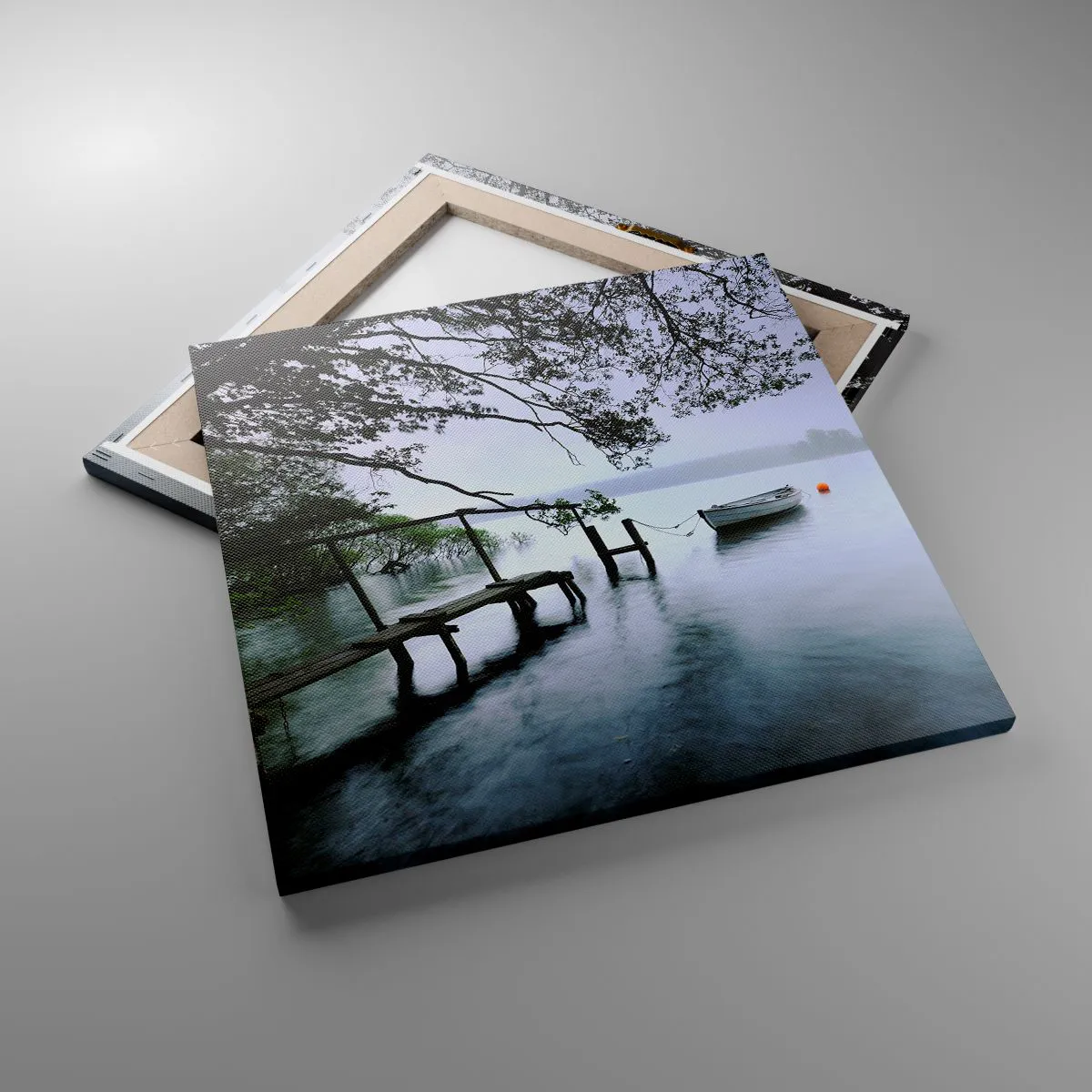 Schilderen op canvas - Je bent al aan het rusten - 50x50 cm