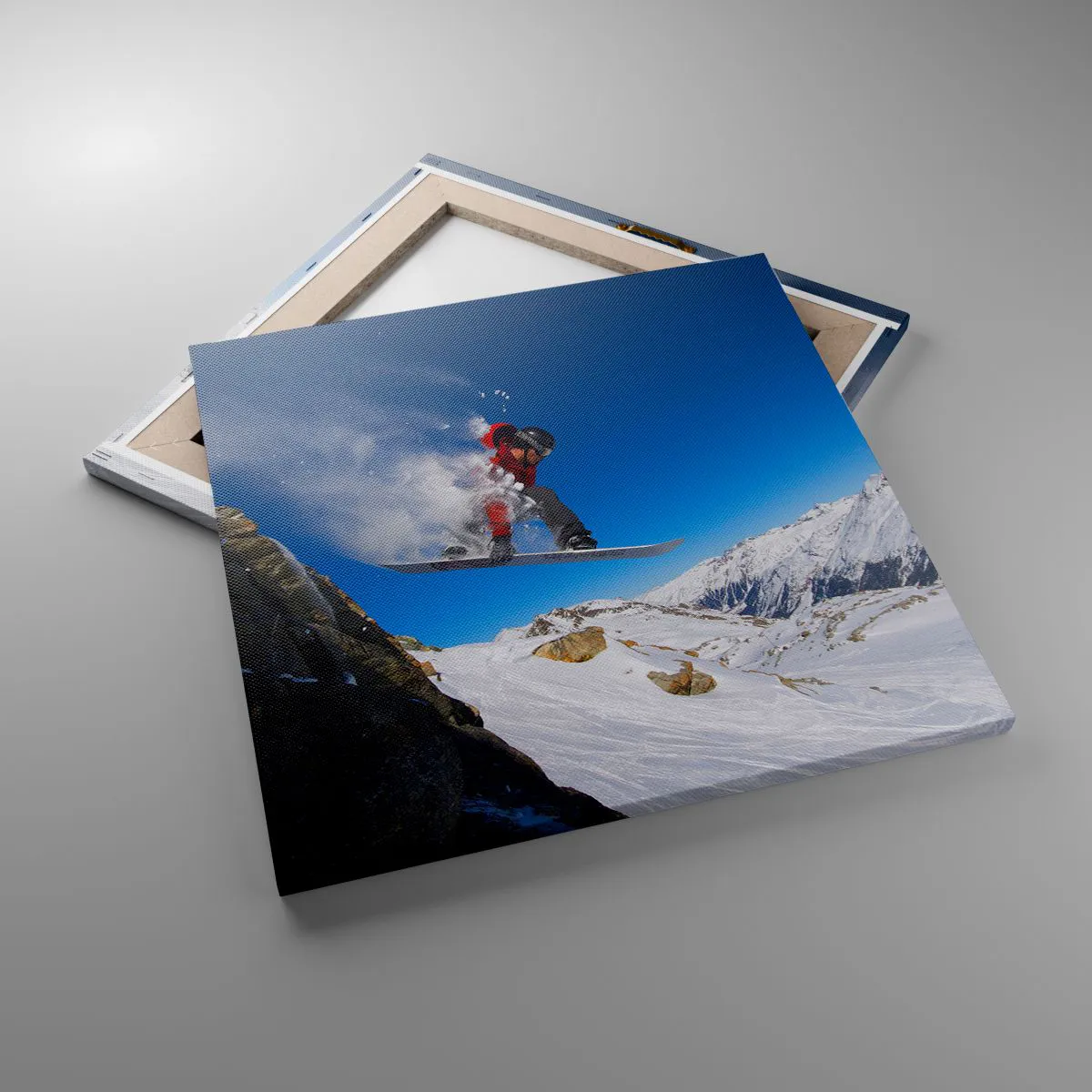 Canvas picture - And You Became Part of Space - 50x50 cm