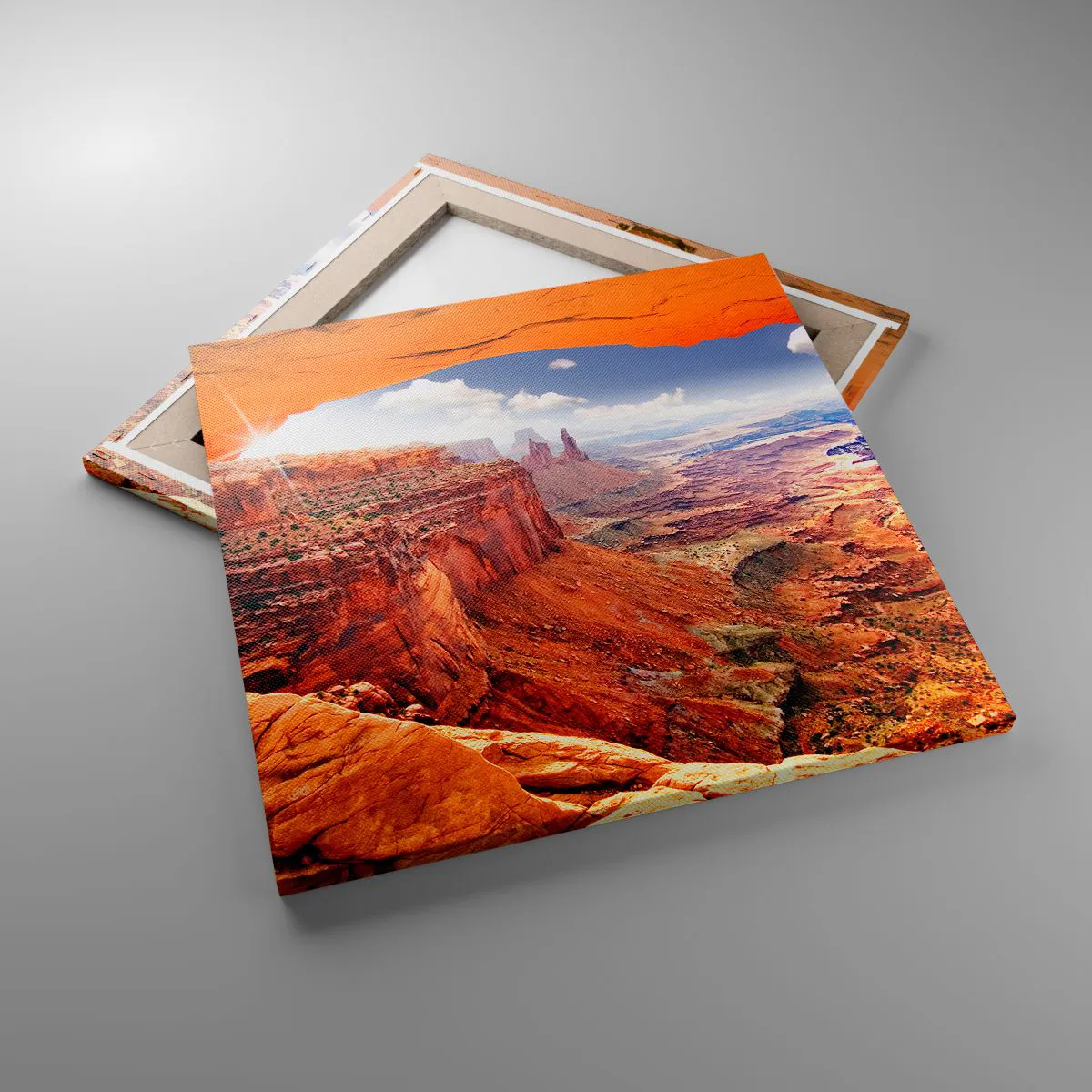 Canvastavla - Bild på duk - Skapat av naturen - 50x50 cm