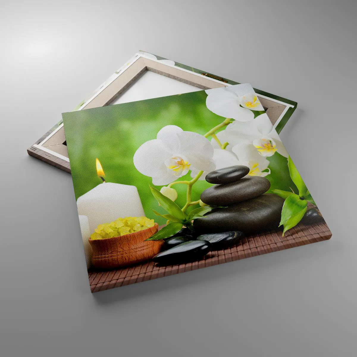 Vászonkép - Illatos, virágos, finom érintés - 50x50 cm