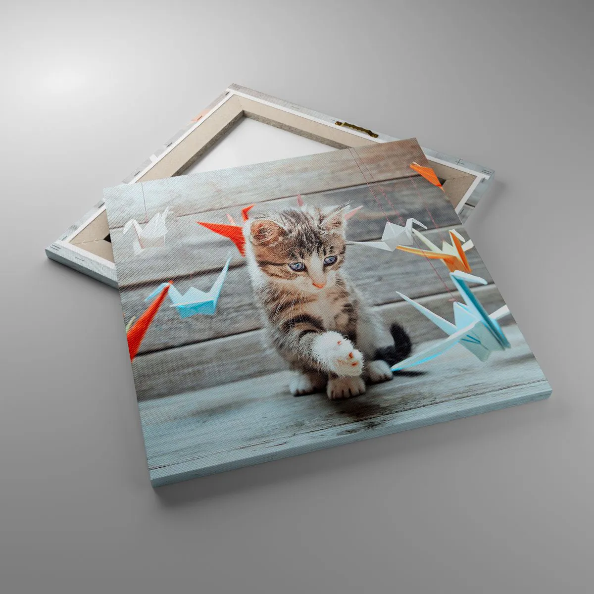 Vászonkép - Első lecke - 50x50 cm