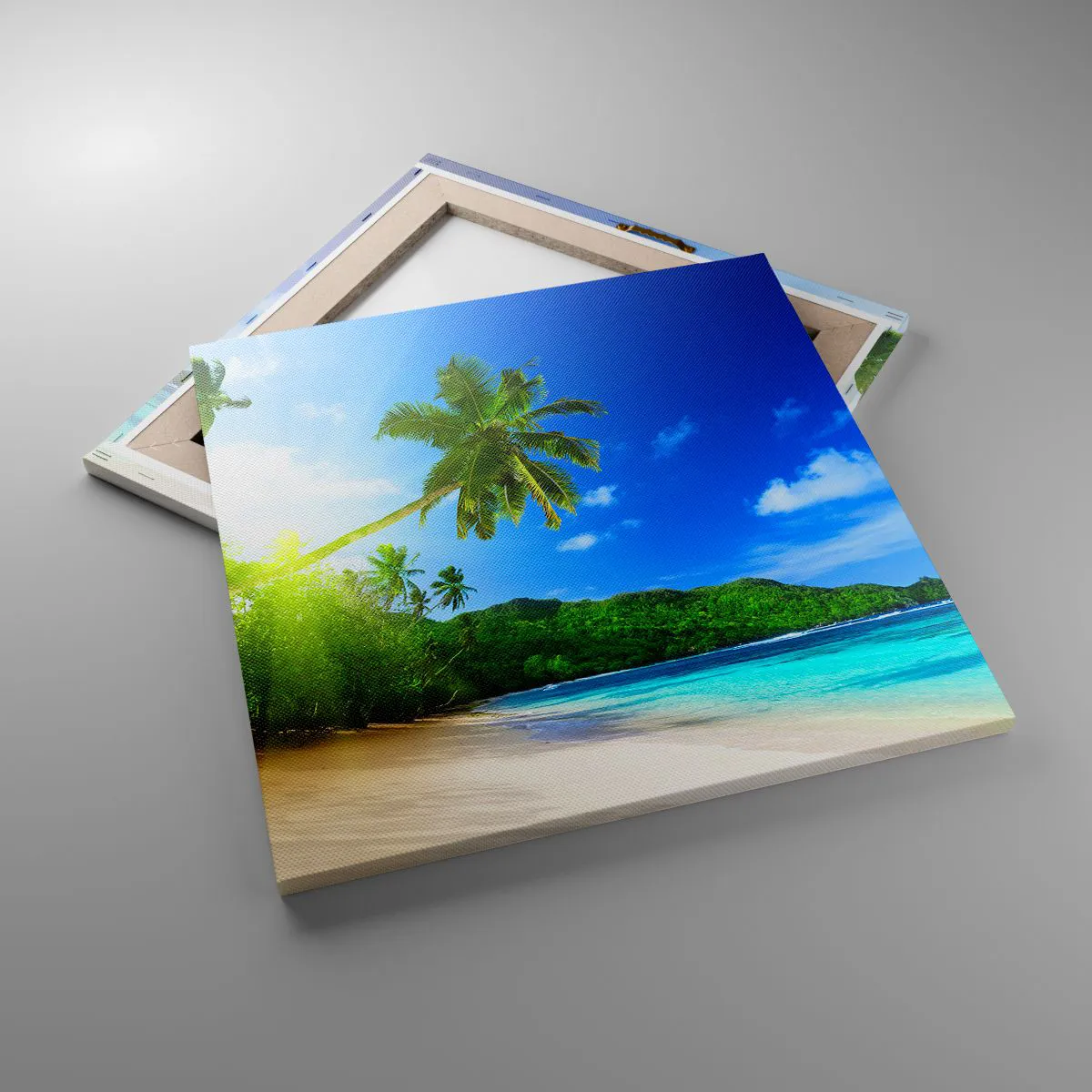 Quadro su tela - Stampe su Tela - Il lieve tocco dei tropici - 50x50 cm