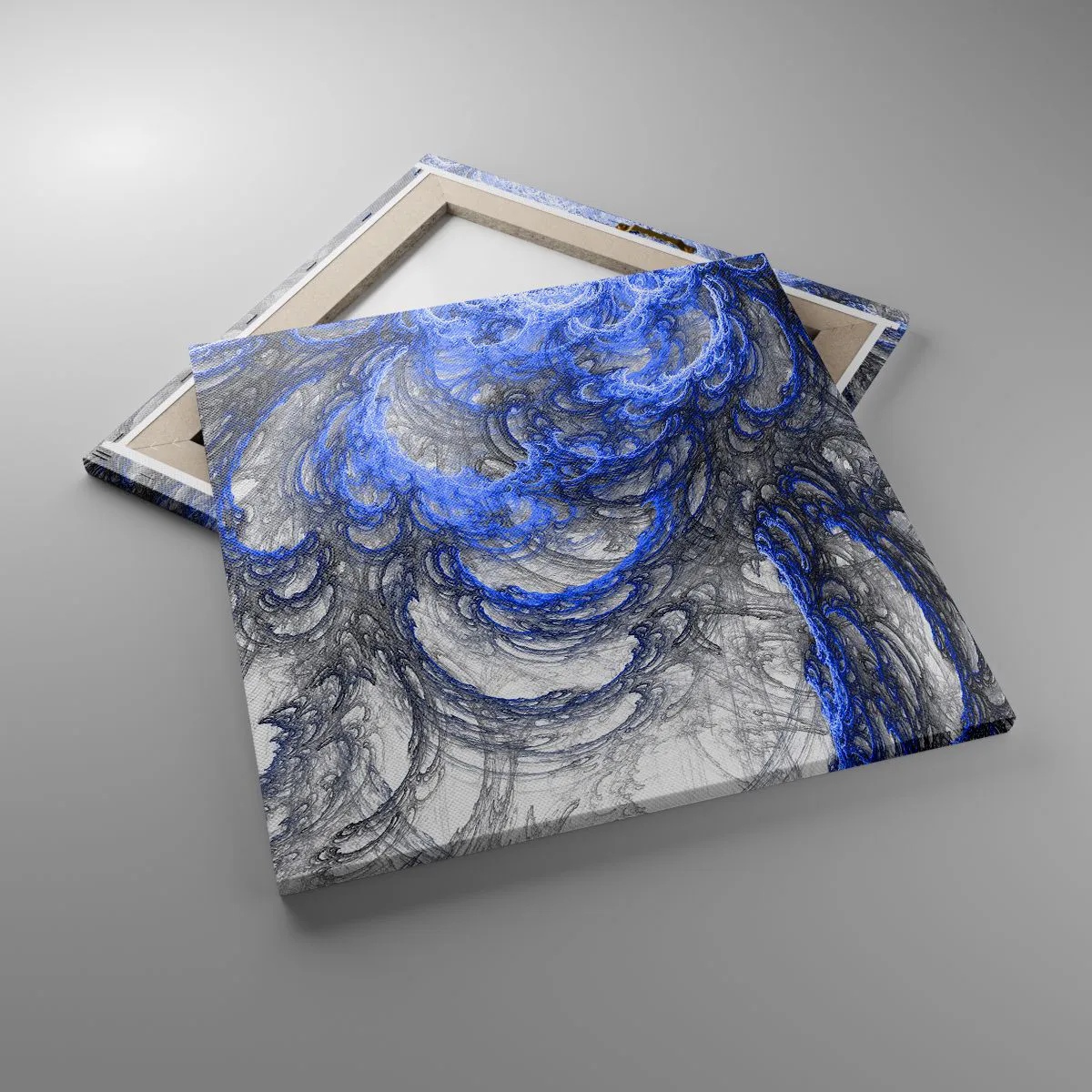 Impression sur toile - Image sur toile - La naissance d'une vague - 50x50 cm