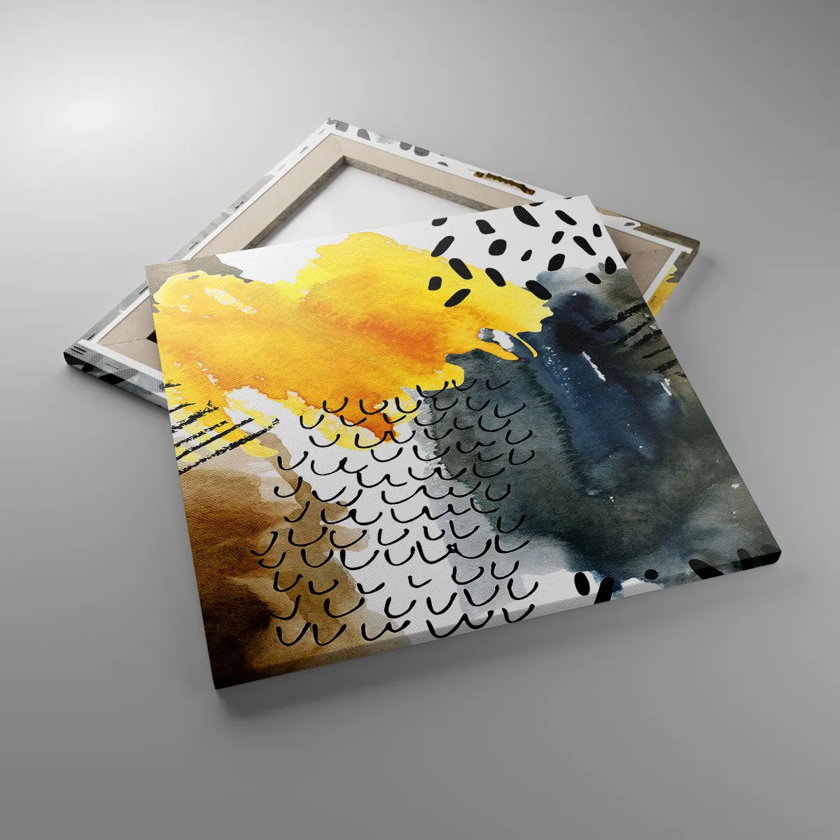 Canvas picture - Meeting of Elements - 50x50 cm