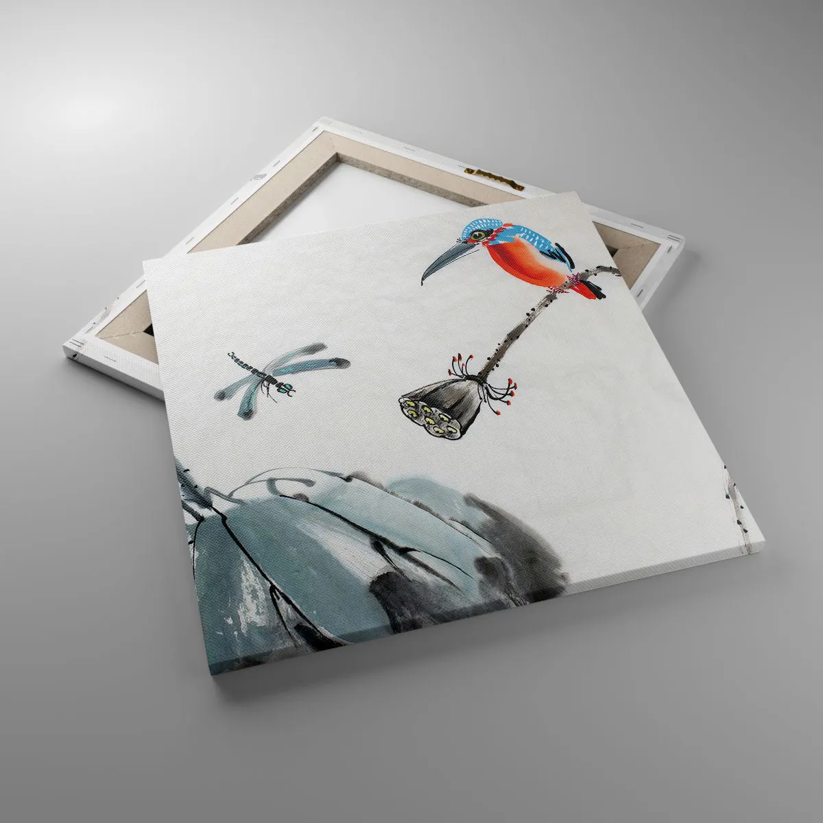 Canvas picture - Life of a Meadow - 50x50 cm