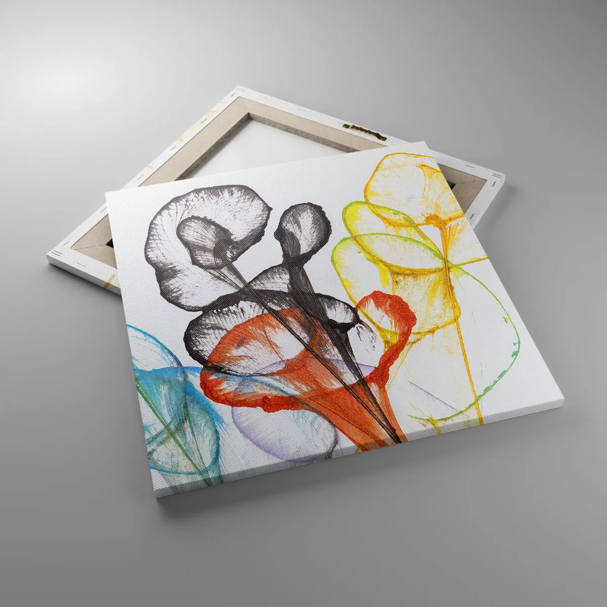 Canvas picture - Flowers with a Soul - 50x50 cm