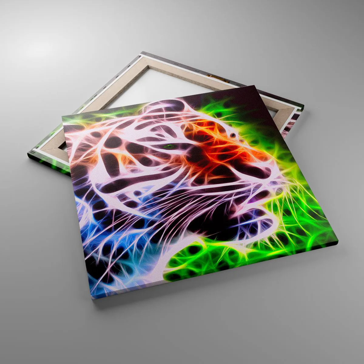 Tablou pe pânză - Aură amenințătoare - 60x60 cm