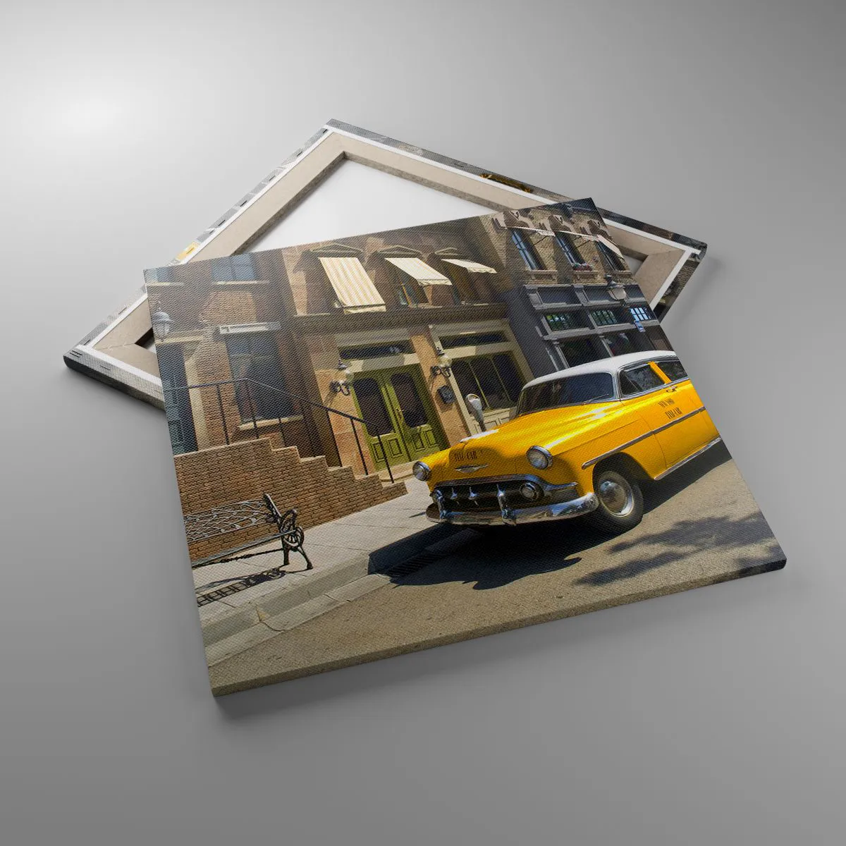 Quadro su tela - Stampe su Tela - Tanto tempo fa in America - 60x60 cm