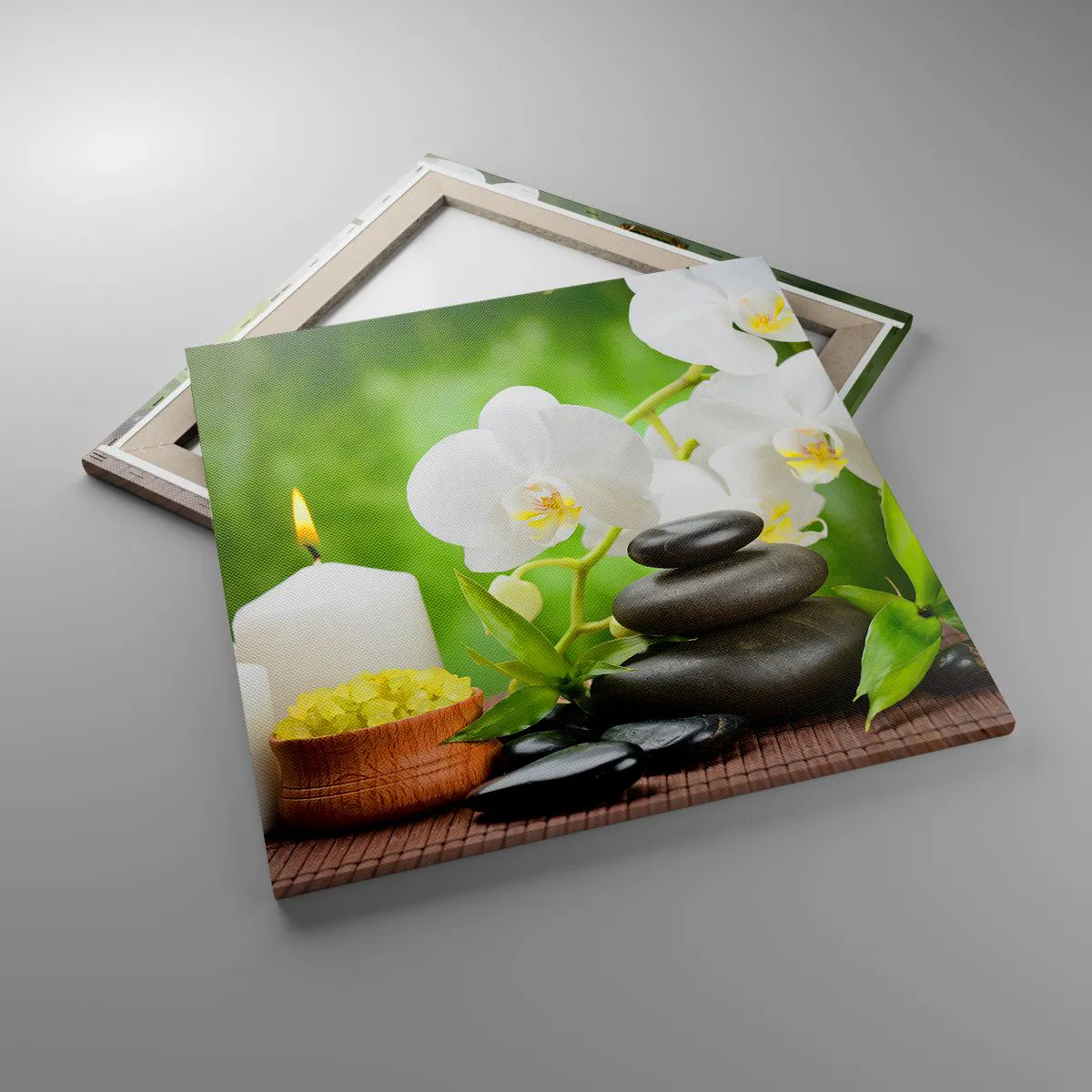 Vászonkép - Illatos, virágos, finom érintés - 60x60 cm