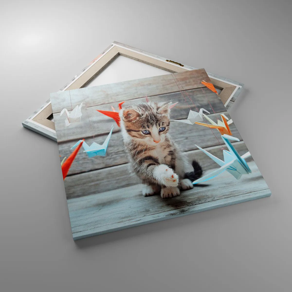 Obraz na płótnie - Pierwsza lekcja - 60x60 cm