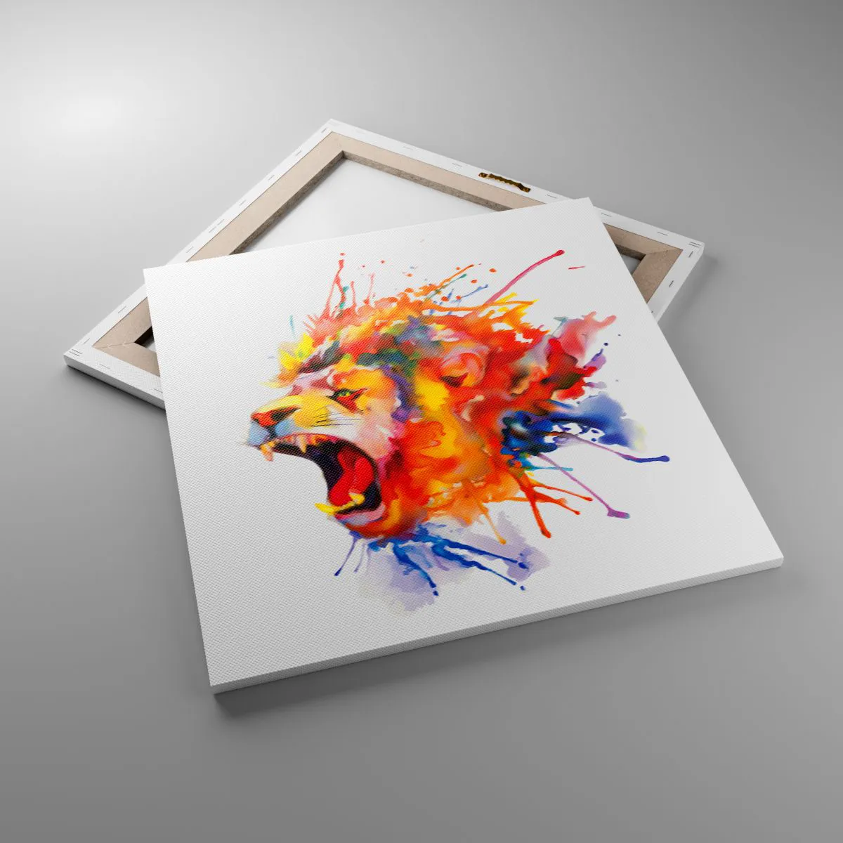 Obraz na plátně - Vybuchnout hněvem - 60x60 cm