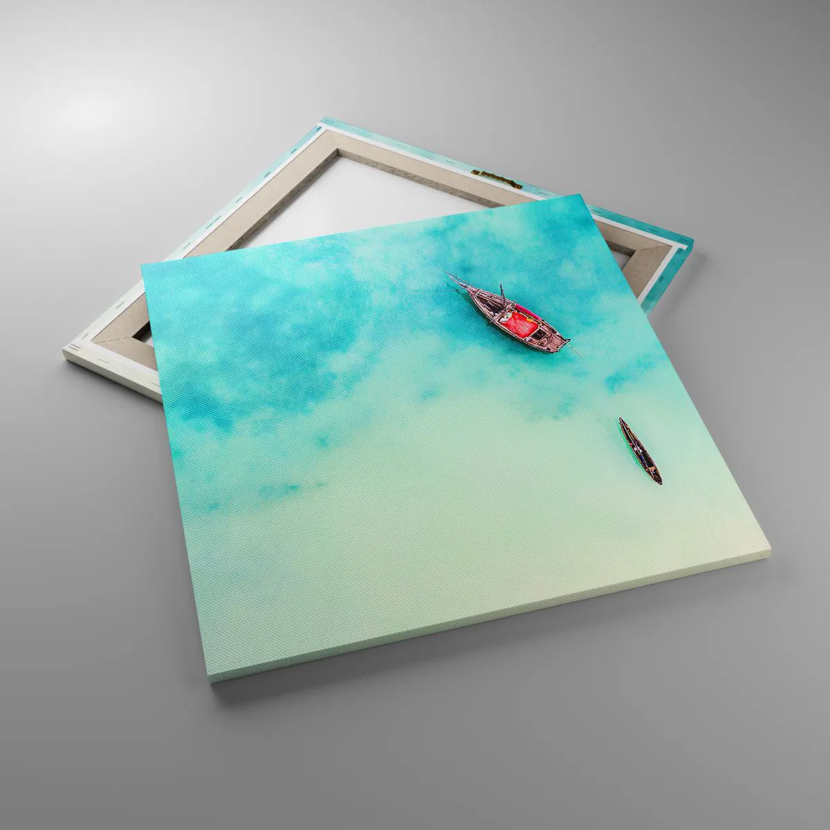 Canvas picture - On the Beaches of Zanzibar, When the Tide Is High - 60x60 cm