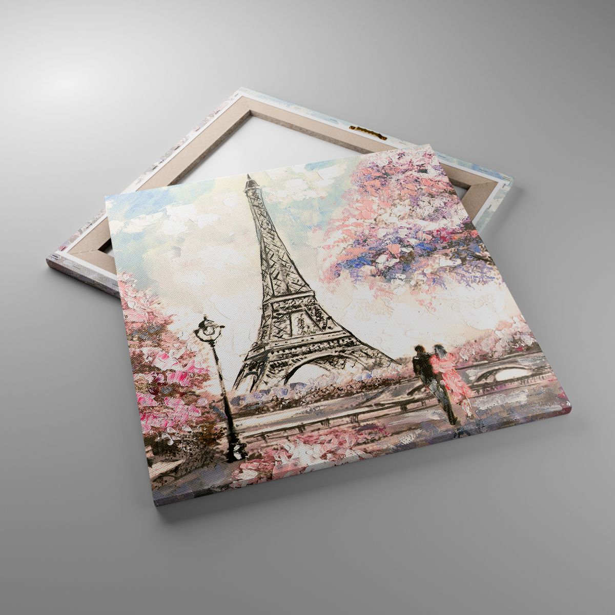 Obrazy Miasto, Obrazy Wieża Eiffla, Obrazy Parkowa Alejka, Obrazy Zakochana Para, Obrazy Paryż