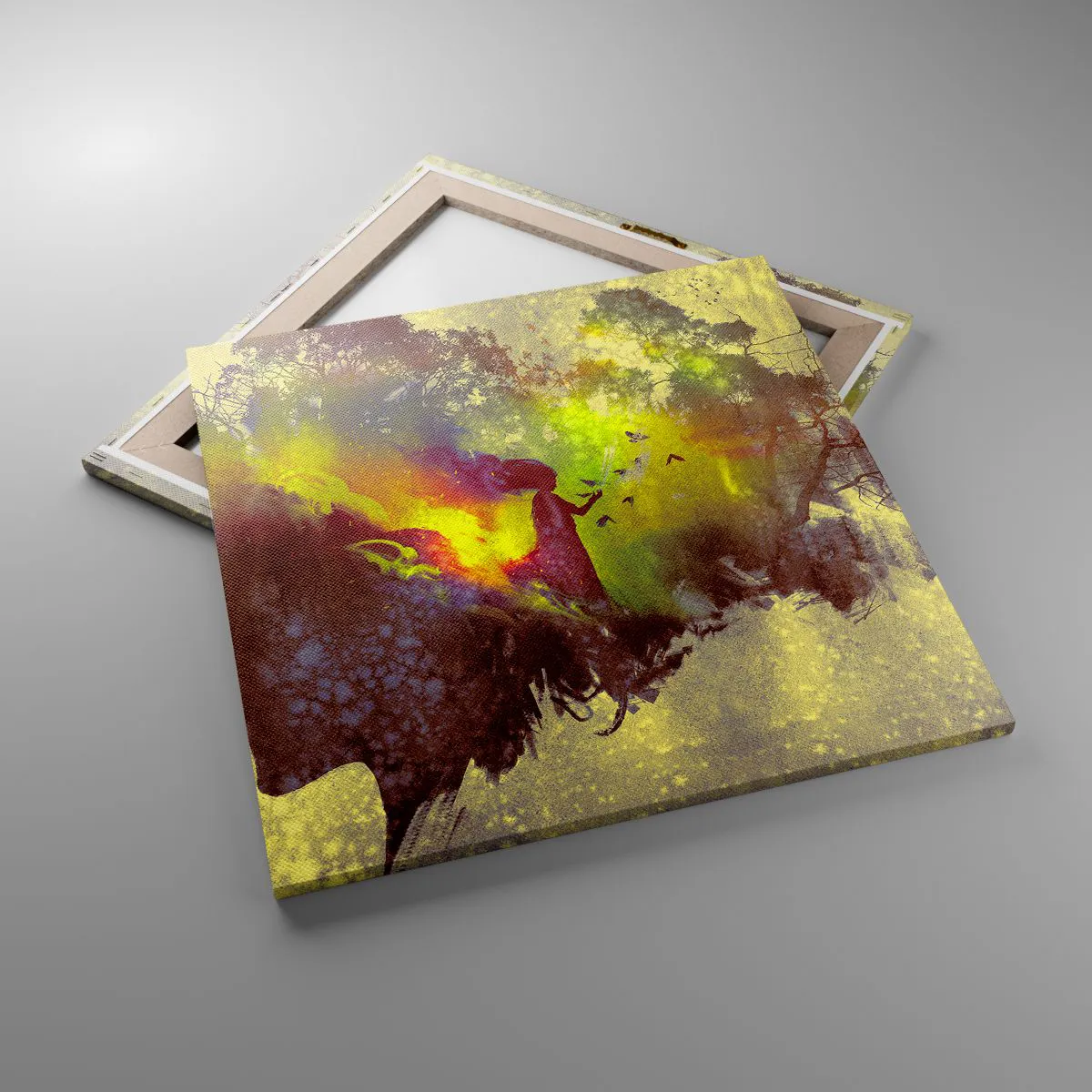 Impression sur toile - Image sur toile - Mère Nature - 60x60 cm