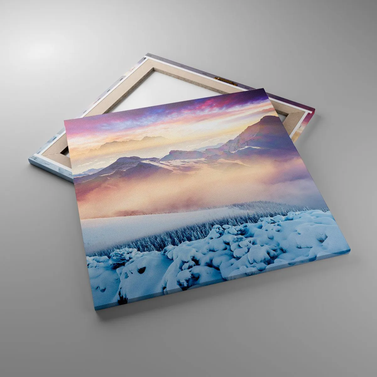 Obraz na płótnie - Siła i czystość natury - 60x60 cm