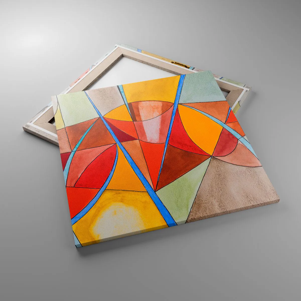 Impression sur toile - Image sur toile - Le carrousel, le carrousel des rêves - 60x60 cm