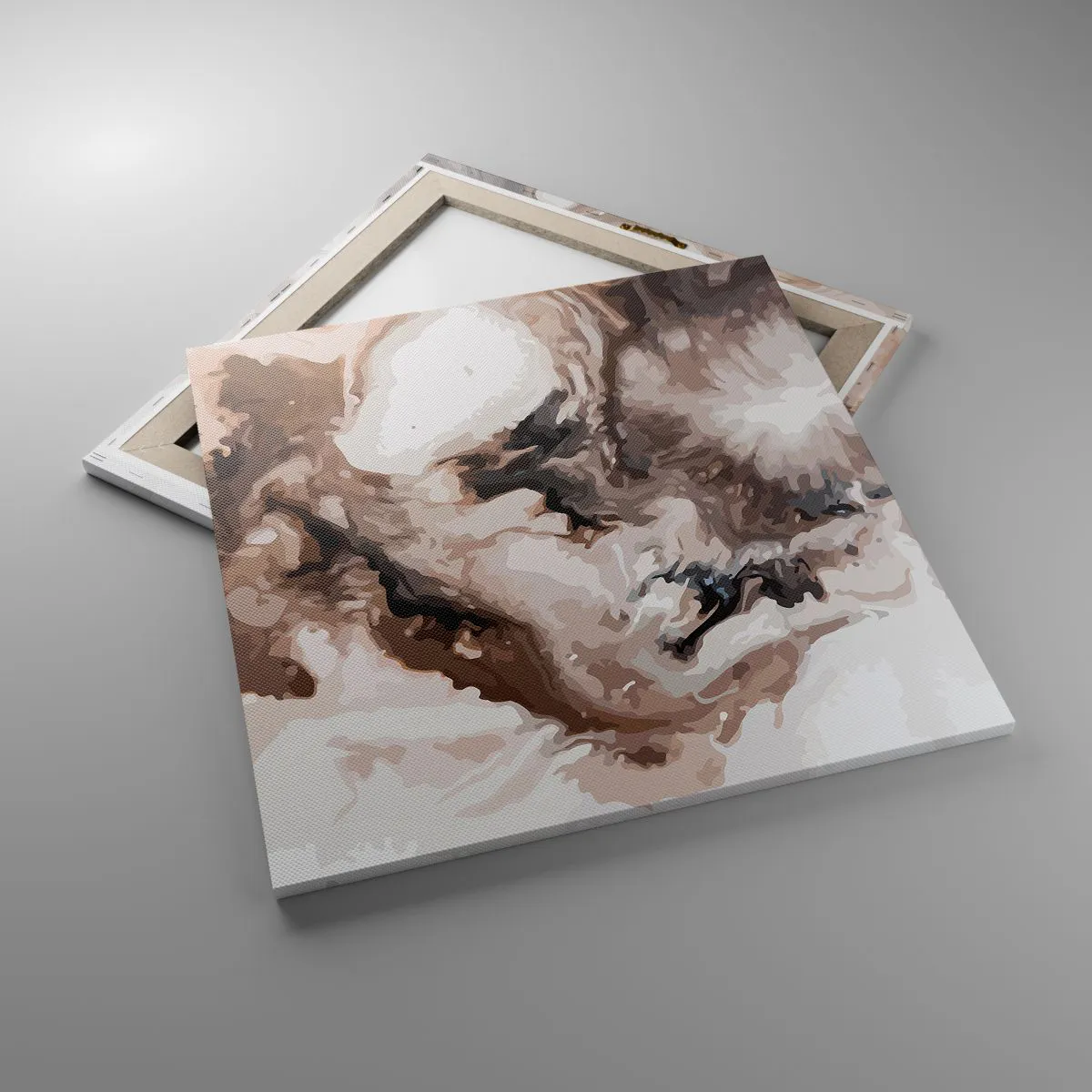 Obraz na plátně - Zrození galaxie - 60x60 cm