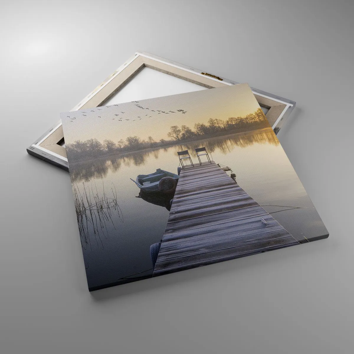 Obraz na płótnie - Wrócę za jakiś czas - 60x60 cm