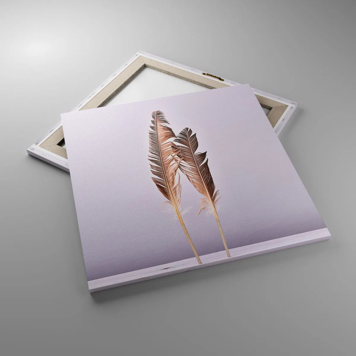 Lærredstryk - Billede på lærred - Mod intetheden - 60x60 cm